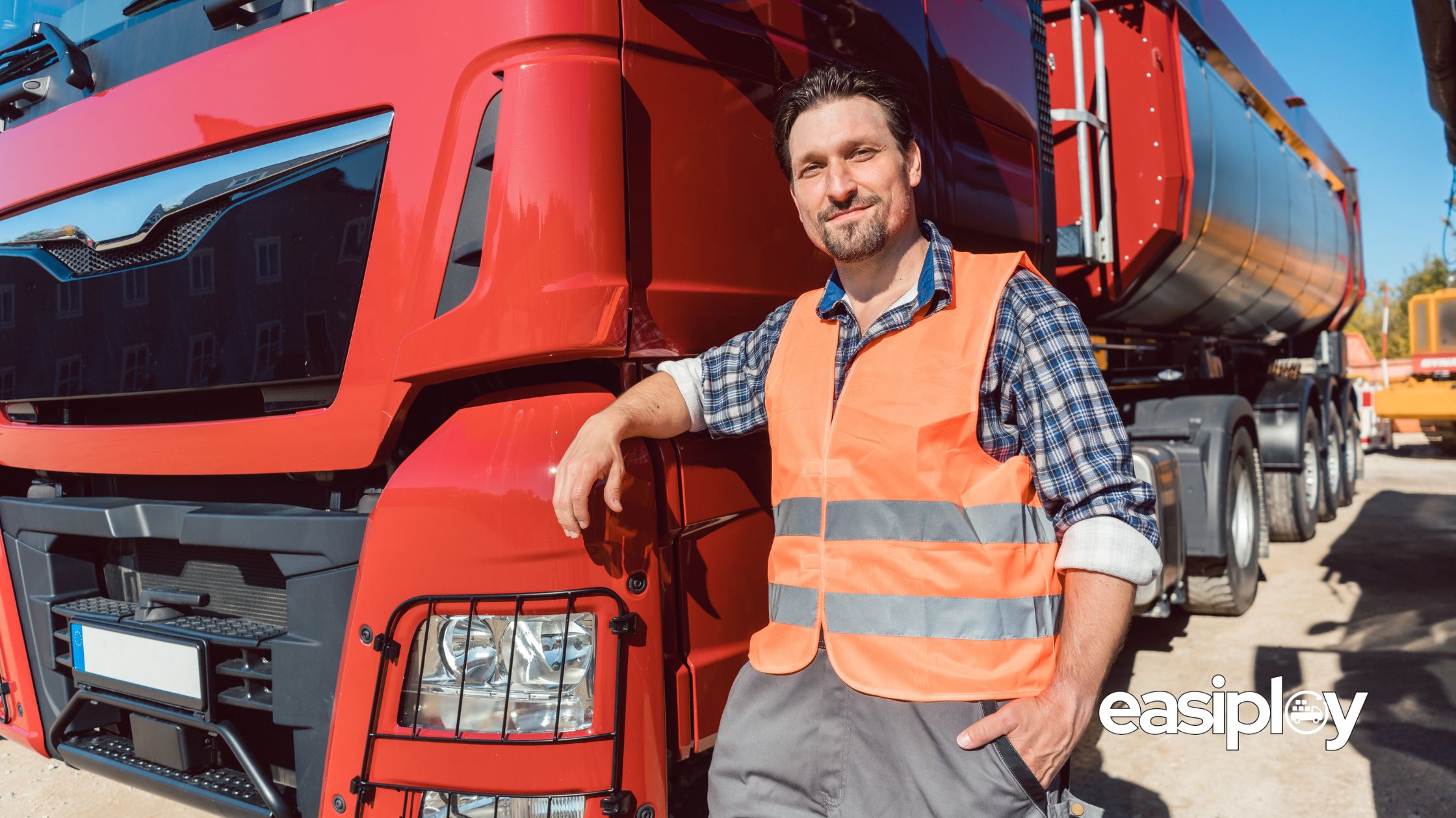 conductor de tráiler