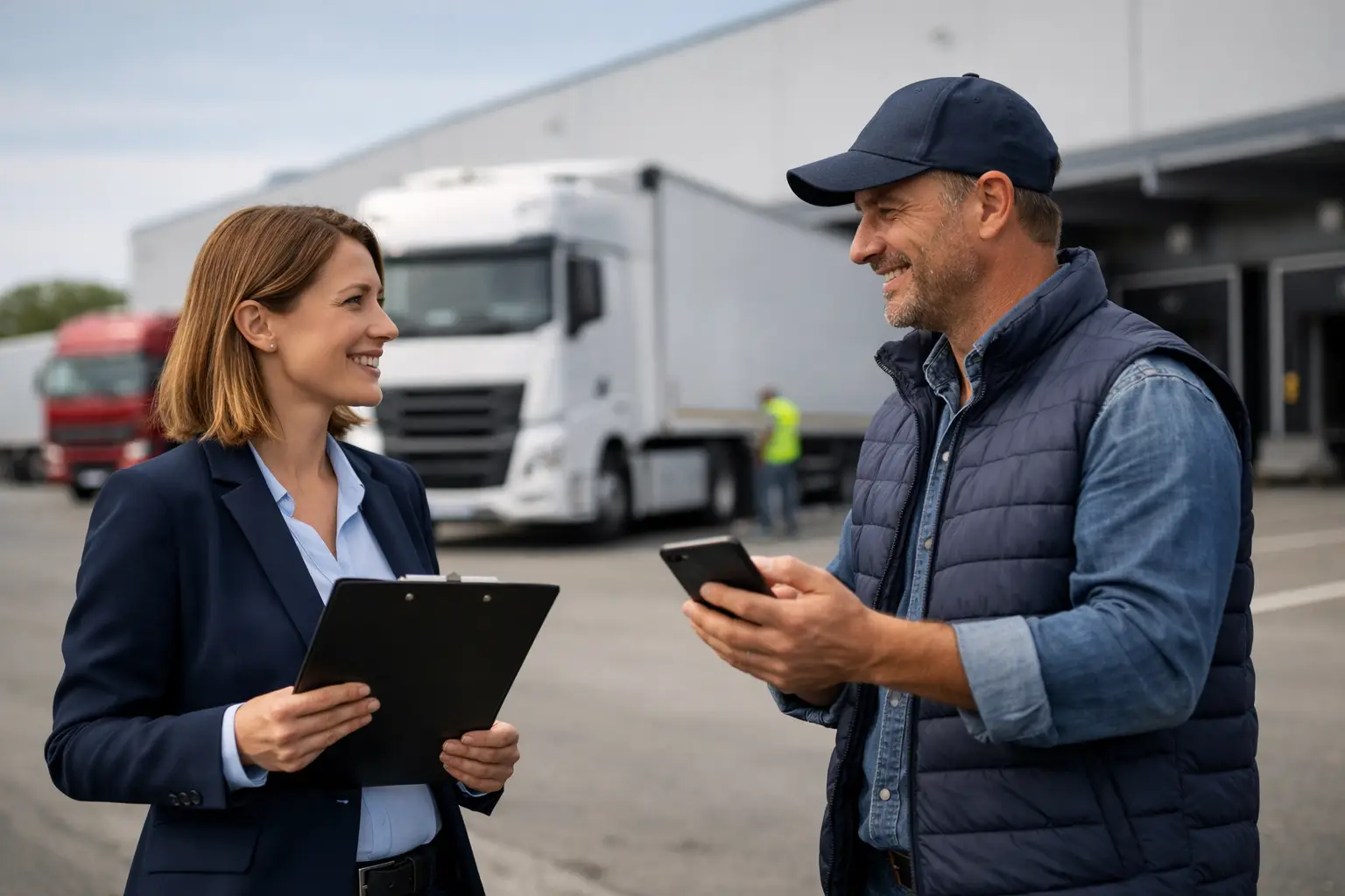 Perfil comercial en empresa de transporte