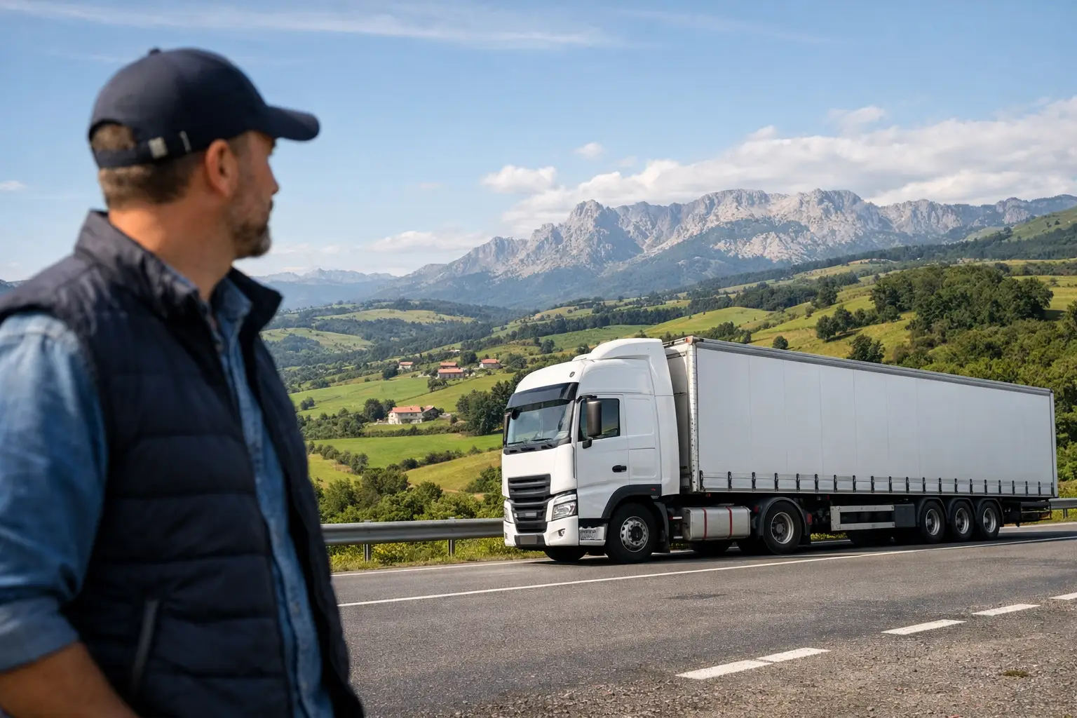 Trabajo de chófer de tráiler en Cantabria